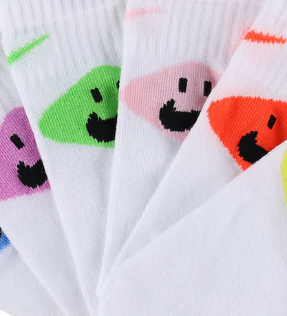 Nike Sokken - 6-pack - Smiley - Mineraal