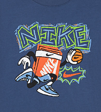 Nike T-shirt - Chalky - Mystic Navy