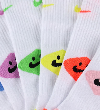 Nike Socks - 6-Pack - Smiley - Mineral