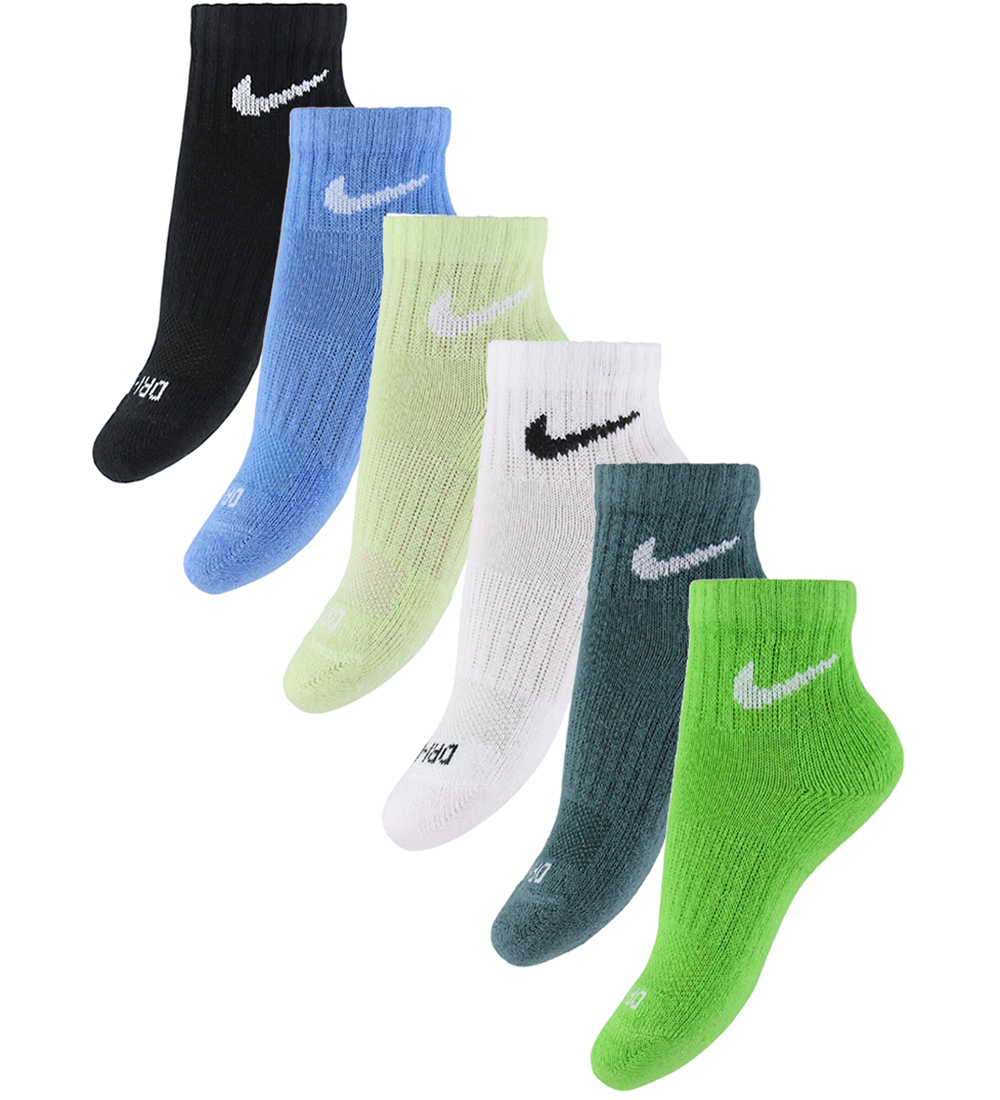 Nike Sneaker-Socken - 6er-Pack - Mittelwert Green - Nike - 27/35 - Socken