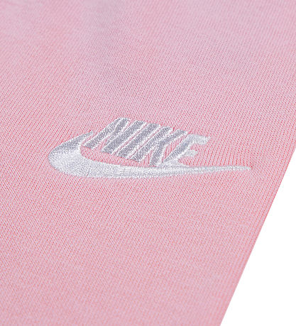 Nike Sweatsæt - Club - Medium Soft Pink