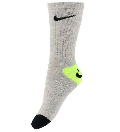Nike Strømper - 6-pak - Smiley - Grey Heather
