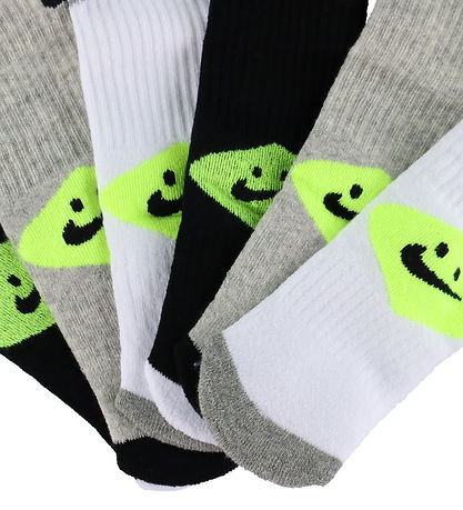 Nike Strømper - 6-pak - Smiley - Grey Heather