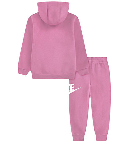 Nike Sweatsæt - Club - Light Magenta