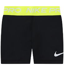 Nike Cykelshorts - Black/Volt