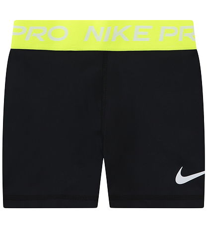 Nike Cykelshorts - Black/Volt