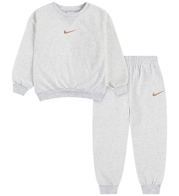 Nike Sweatsæt - Birch Heather