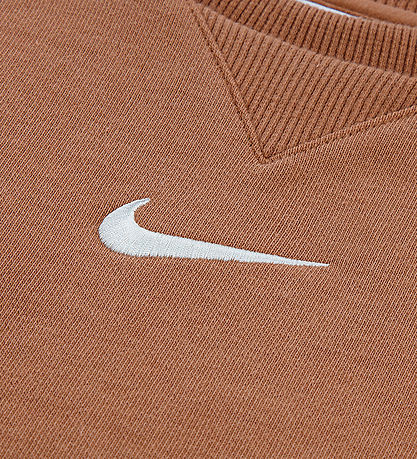 Nike Sweatsæt - Crew - Mineral Clay