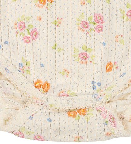 Konges Sløjd Body k/æ - Hulmønster - Minnie - Nonoka