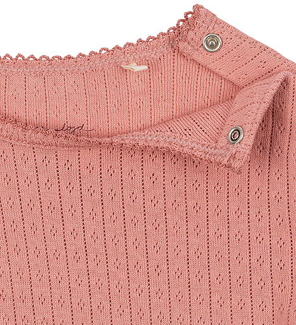 Konges Sløjd Bluse - Hulmønster - Minnie - Rosette