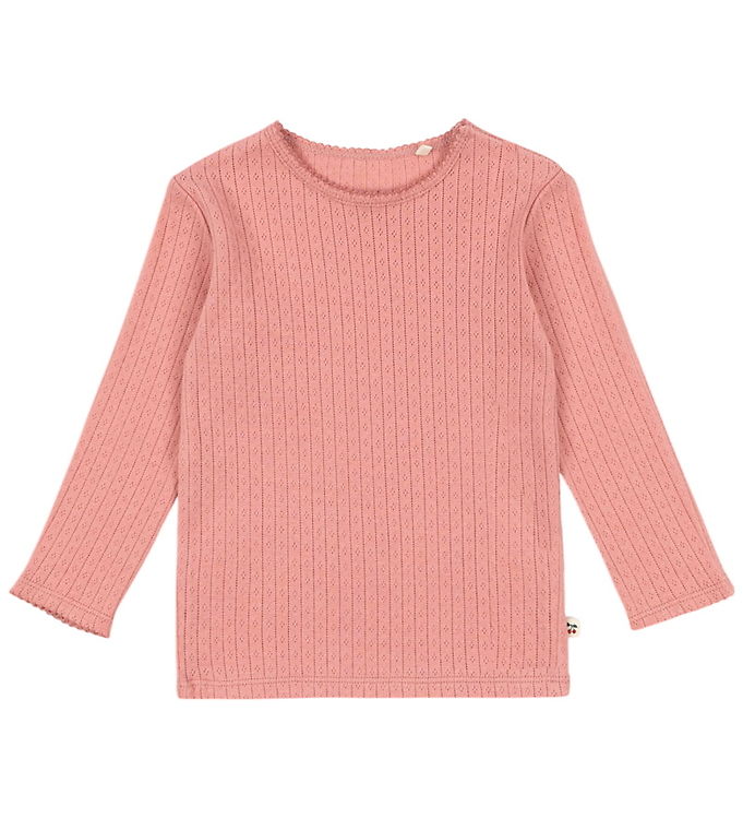 Konges Sløjd Bluse - Hulmønster - Minnie - Rosette