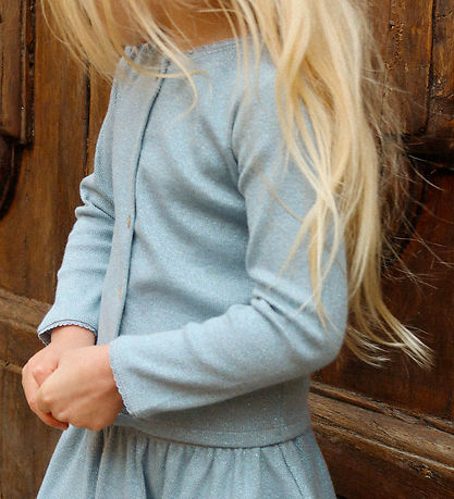 Konges Sløjd Cardigan - Roli - Sleet m. Glimmer