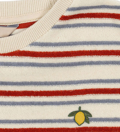 Konges Sløjd Sweatshirt - Frotté - Itty - Stripe Winds