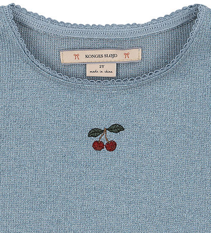 Konges Sløjd Bluse - Roli - Sleet m. Glimmer