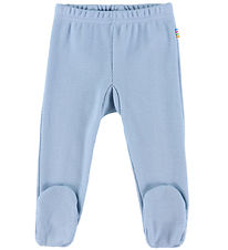Joha Leggings m. Fødder - Blå