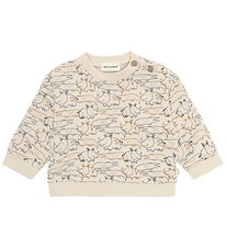 Minymo Sweatshirt - White Swan