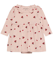 Minymo Kjole - Rib - Peach Whip