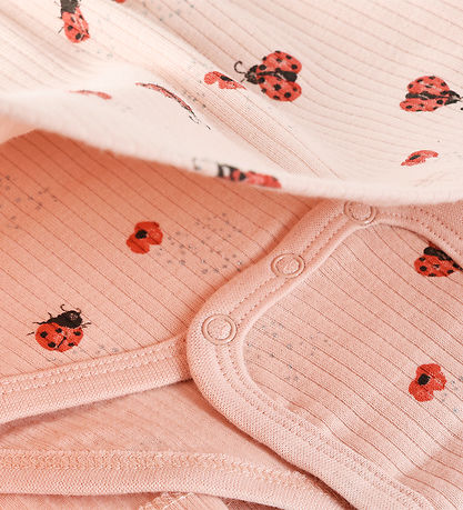 Minymo Kjole - Rib - Peach Whip