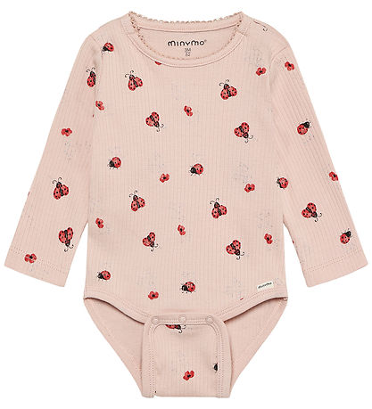 Minymo Body l/æ - Rib - Peach Whip