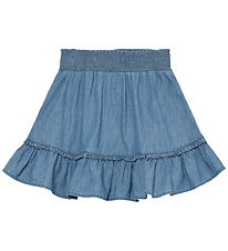 Minymo Nederdel - Chambray - Faded Denim