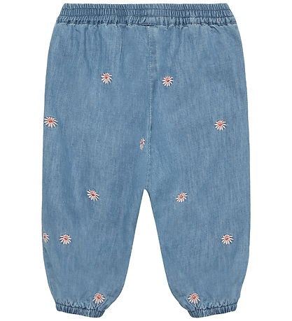 Minymo Bukser - Chambray - Faded Denim