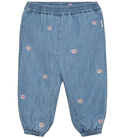 Minymo Bukser - Chambray - Faded Denim