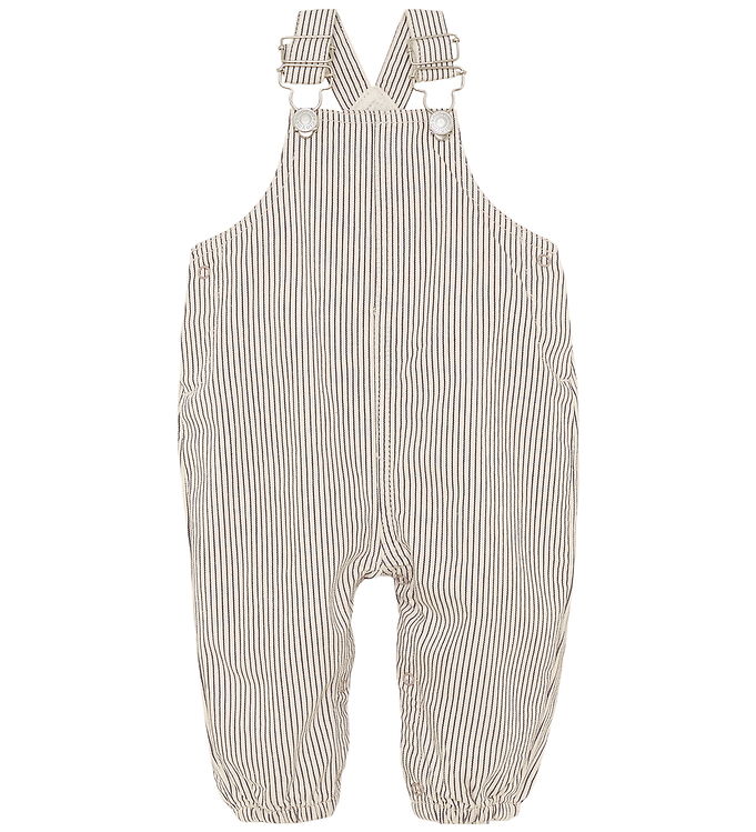 Minymo Sækbukser - White Swan/Navystribet billede