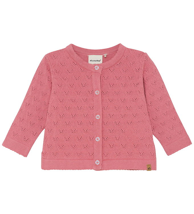 Minymo Cardigan - Strik - Brandied Apricot