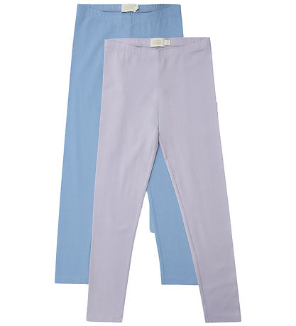 Creamie Leggings - 2-pak - Blue Lustre