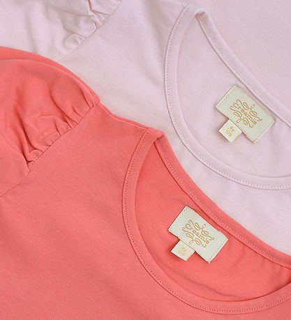 Creamie T-shirts - 2-pak - Rose Pink