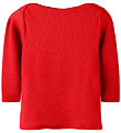 LMTD Bluse - Boatneck- Rib - NlfEnvo - High Risk Red