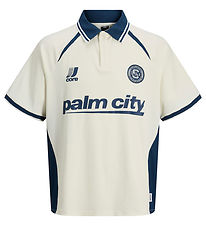 Jack & Jones Polo - Rib - JcoClub - Bright White