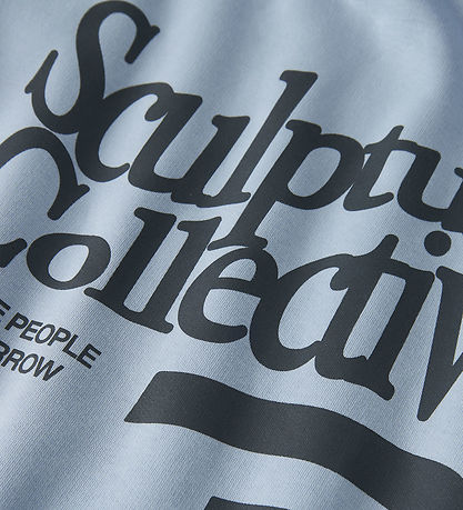 LMTD Hættetrøje - NlnBase - Kentucky Blue/W. Ombre Blue