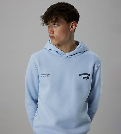 LMTD Hættetrøje - NlnBase - Kentucky Blue/W. Ombre Blue