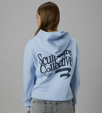 LMTD Hættetrøje - NlnBase - Kentucky Blue/W. Ombre Blue