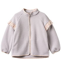 Wheat Fleecejacka - Teddy - Ellena - Lavender Rain