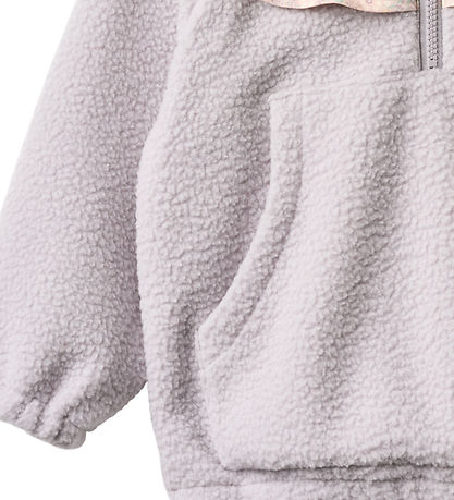 Wheat Fleecetröja - Teddy - Rayao - Lavender Rain