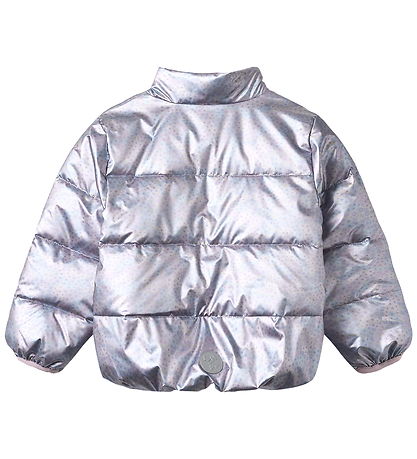 Wheat Vadderad jacka - Ullu - Silver Sky Flower