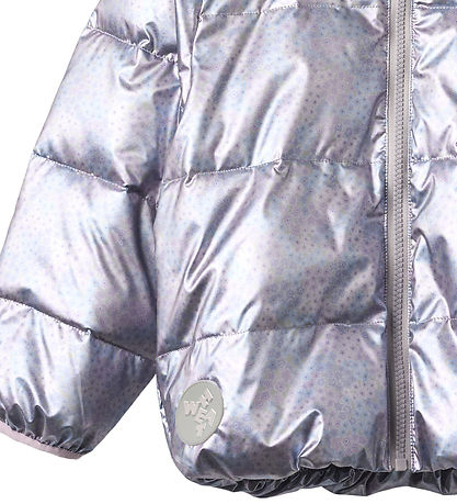 Wheat Vadderad jacka - Ullu - Silver Sky Flower