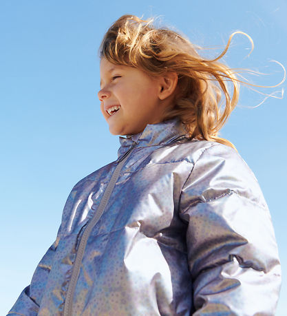 Wheat Vadderad jacka - Ullu - Silver Sky Flower