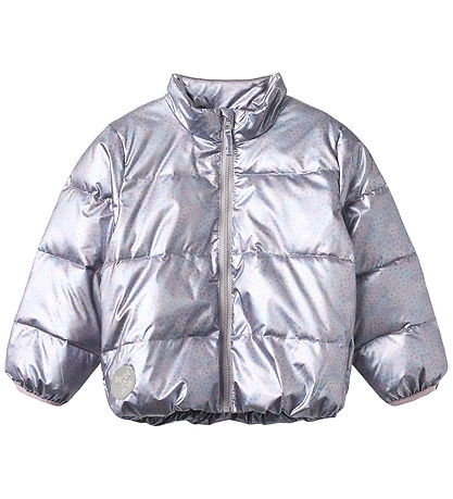 Wheat Vadderad jacka - Ullu - Silver Sky Flower