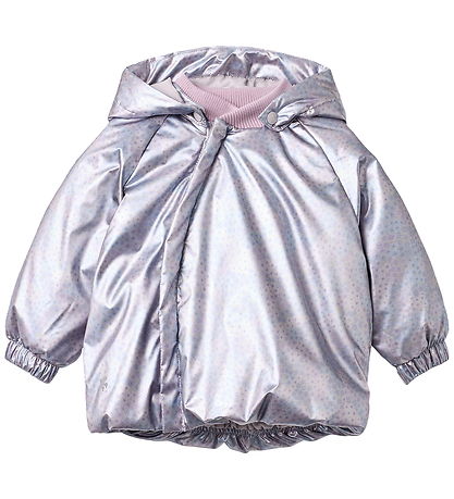 Wheat Vadderad jacka - Ravi - Silver Sky Flower