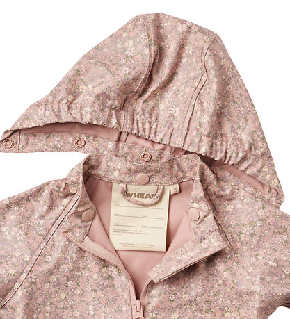 Wheat Regnjakke - PU - Chardy - Powder Flower Meadow