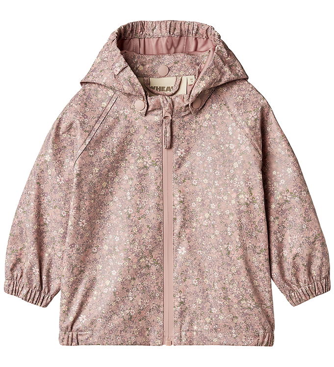 Wheat Regnjakke - PU - Chardy - Powder Flower Meadow