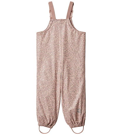 Wheat Regnbukser m. Seler - PU - Charlo - Powder Flower Meadow