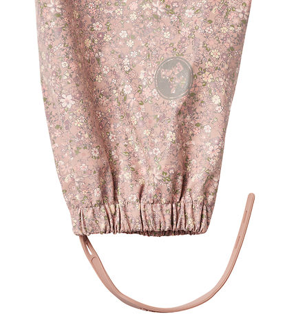 Wheat Regnbukser m. Seler - PU - Charlo - Powder Flower Meadow