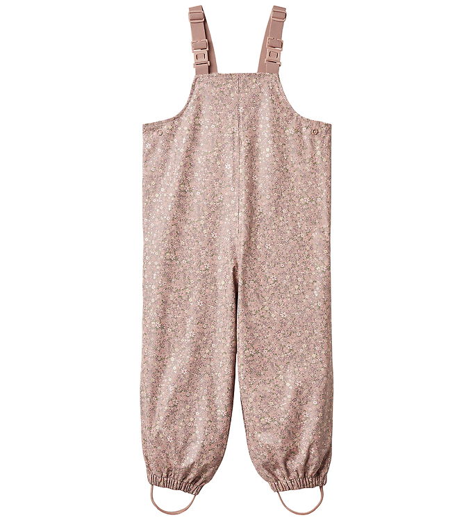 Wheat Regnbukser m. Seler - PU - Charlo - Powder Flower Meadow billede