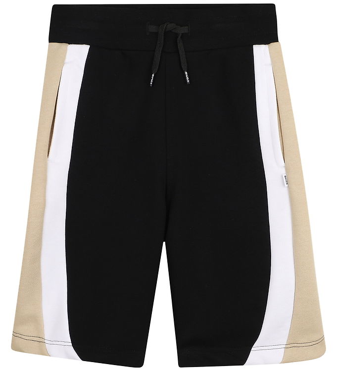 BOSS Sweatshorts - Sort/Beige