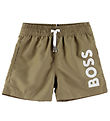 BOSS Badeshorts - Dark Stone