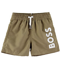 BOSS Badeshorts - Dark Stone